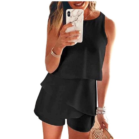 Acelitt Pants - Women Short Jumpsuit